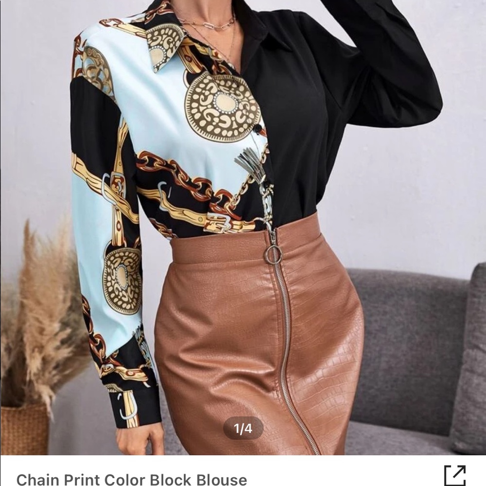 Bought off SHEIN - silky beautiful design. Love it but need a smaller size